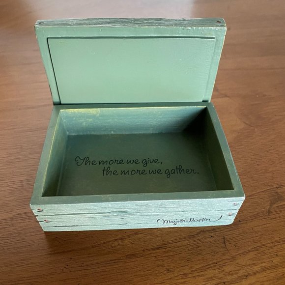 Marjolein Bastin Nature's Sketchbook For Hallmark Fruit/Butterfly Trinket Box - Picture 10 of 13